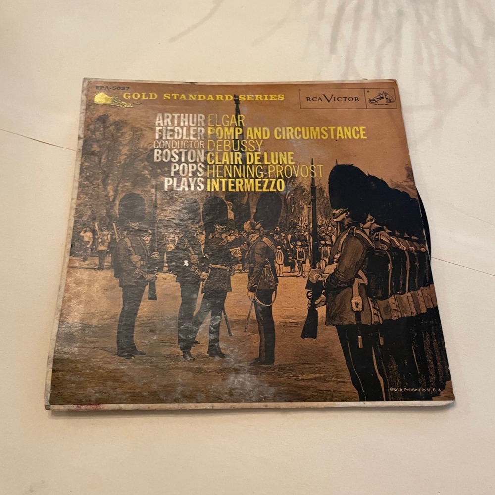 Arthur Fiedler Boston Pops‎ RCA Victor Gold Standard 45 EP Record